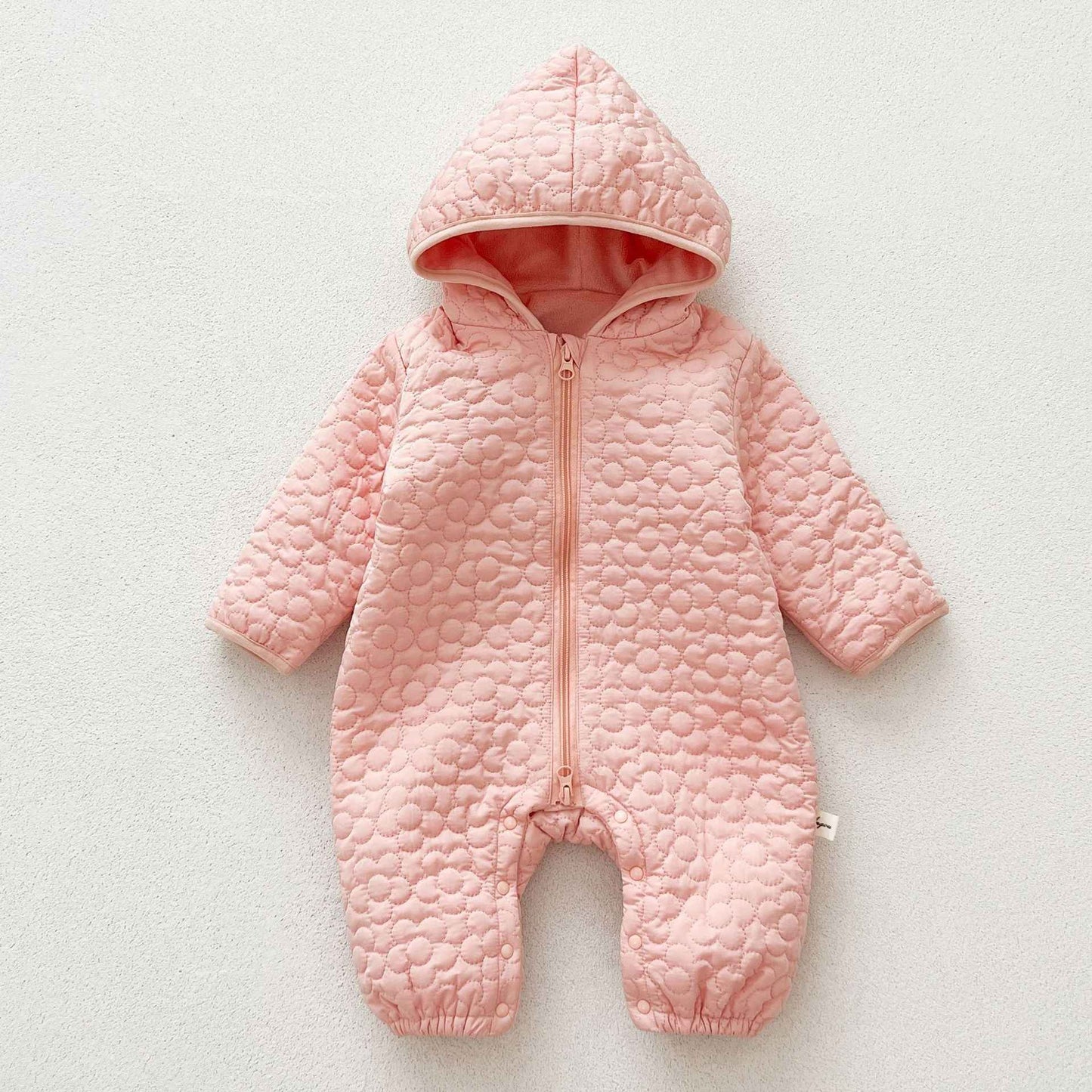 Baby Autumn And Winter Rompers Warm Male And Female Baby Quilted Outer Wear - MIQ Store