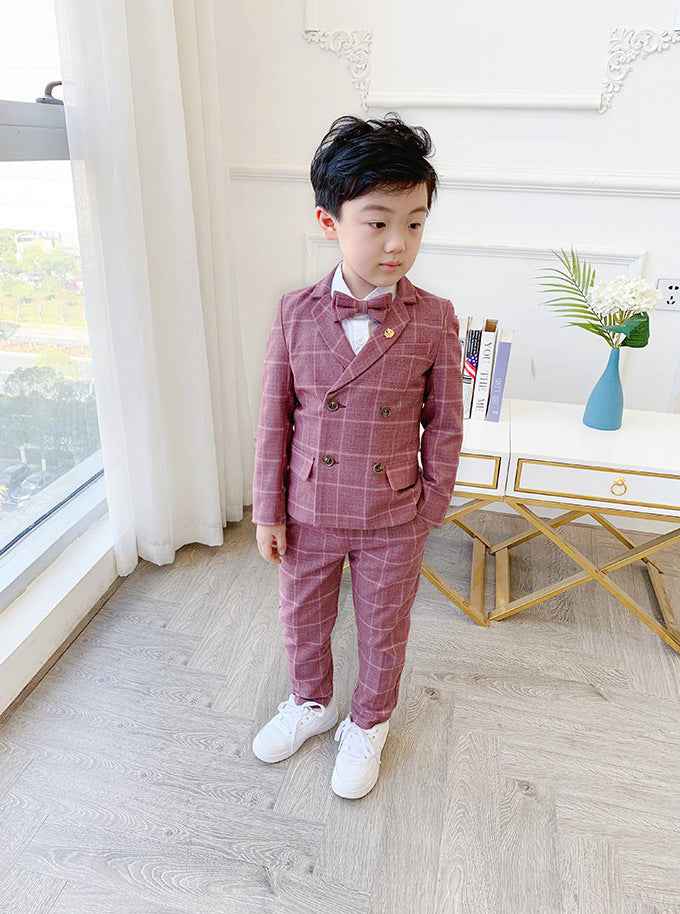 New Male Child Flower Girl Suit One Year Old Male Baby - MIQ Store