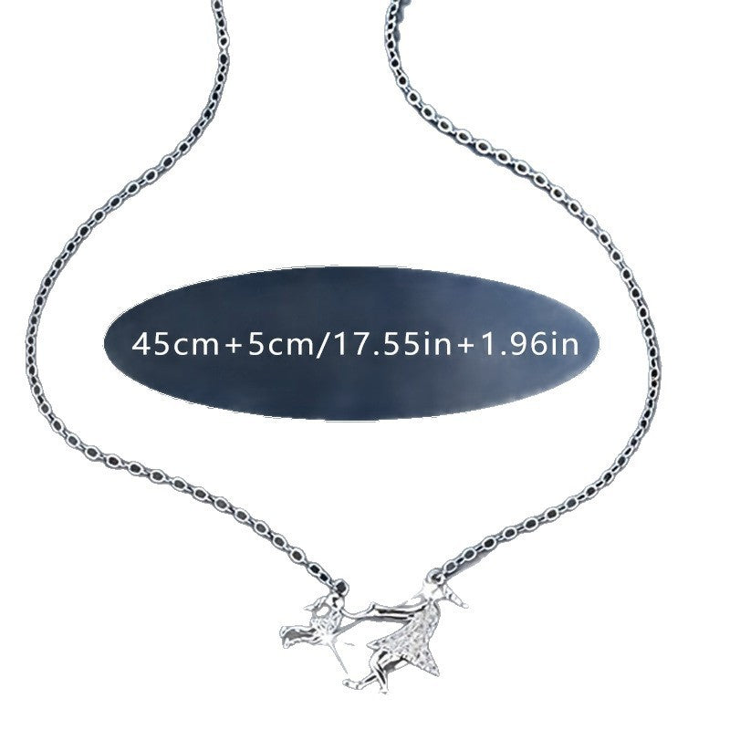 New Creative And Refined Cute Mother And Daughter Personalized Pendant Necklace