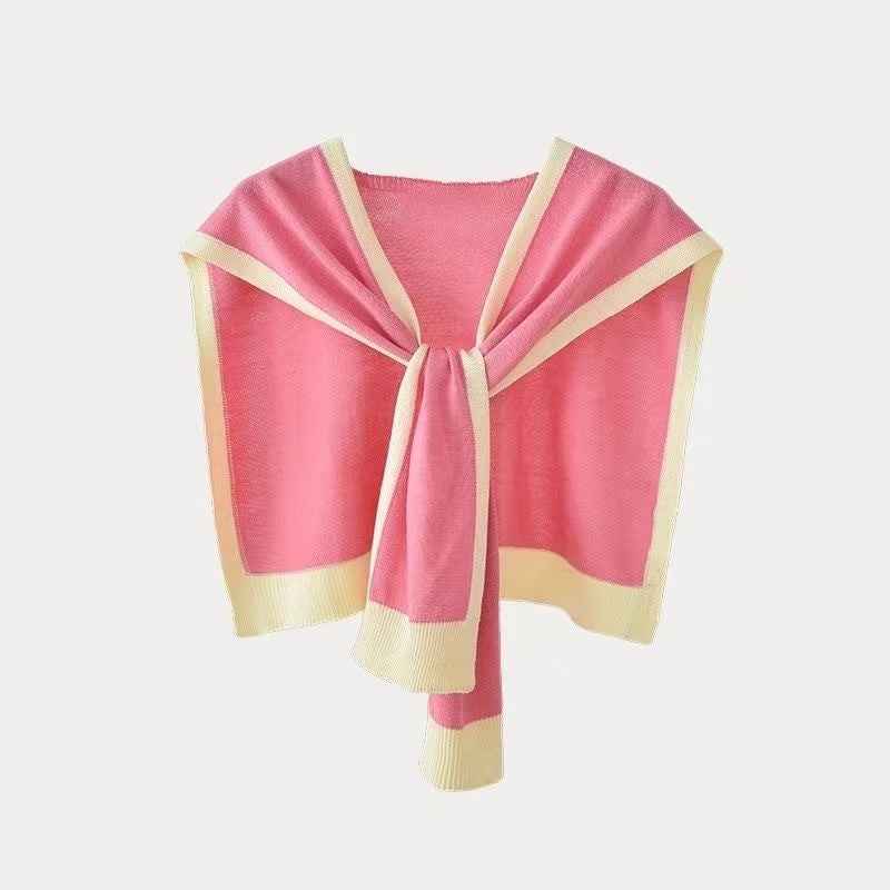 Air-conditioned Room Shawl Shoulder Neck Protection Fake Collar Skirt