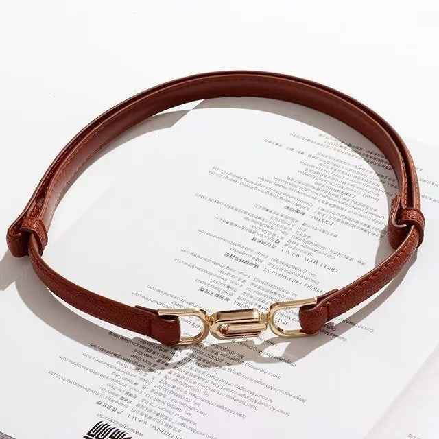 Simple Fashion Matching Suit Korean Style Waist Belt