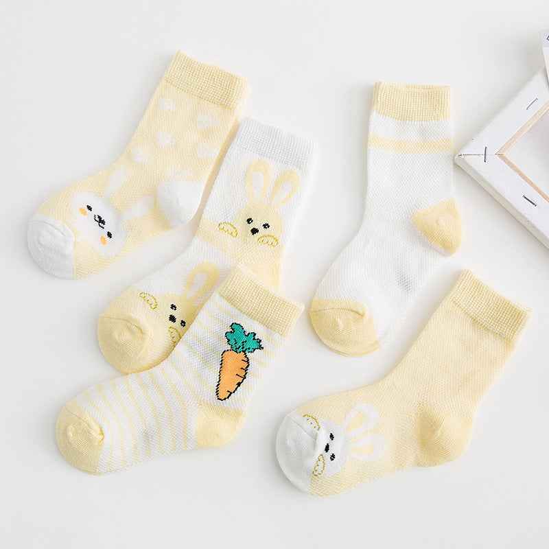 Cotton breathable male and female baby socks - MIQ Store