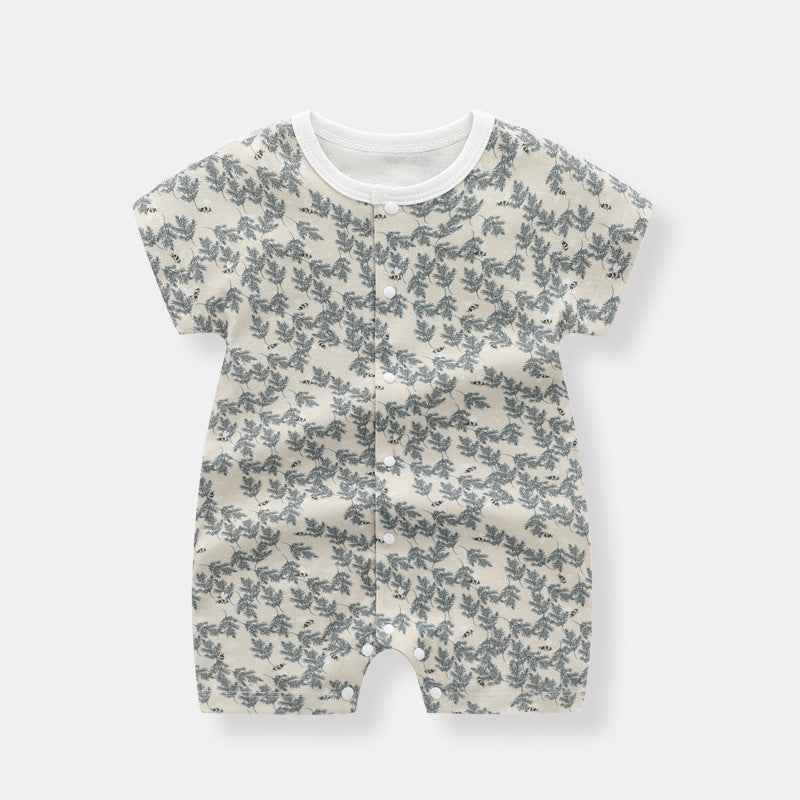 Baby Thin Clothes Short Sleeve Baby Jumpsuits