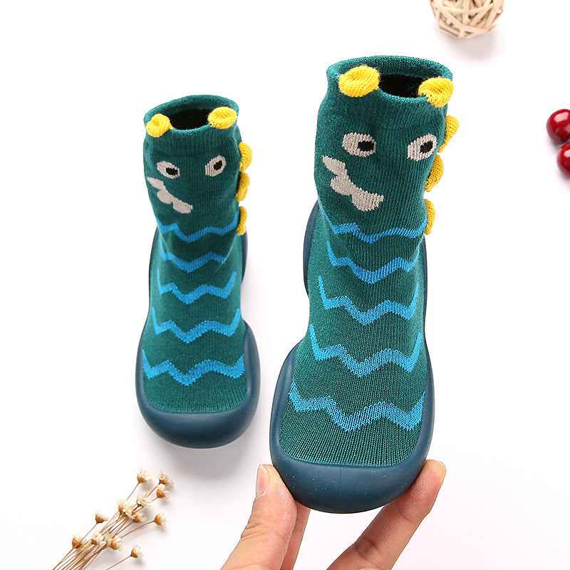 Cartoon Male And Female Baby Toddler Socks Non-slip - MIQ Store