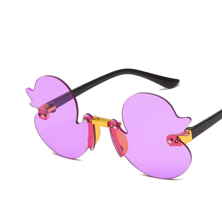 Children's Sunglasses Boy Baby Cute Cartoon Duck Shape