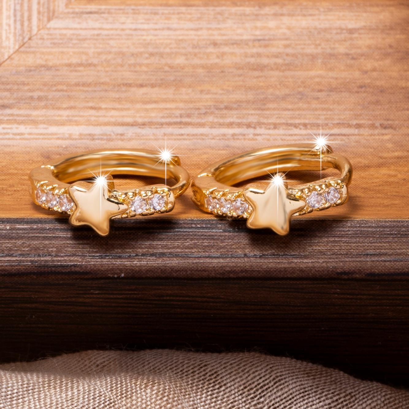 Niche Design Advanced Exquisite Ornament Earrings