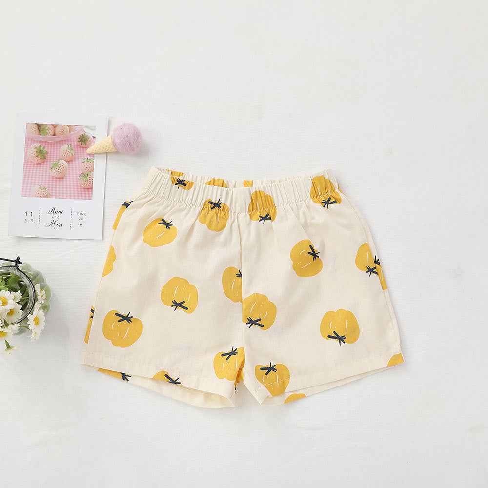INS Pop Male And Female Baby Printing Summer Shorts - MIQ Store