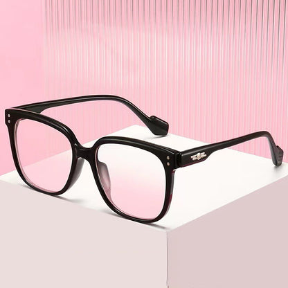 Retro Large Frame Can Be Equipped With Myopia Frame Plain Glasses