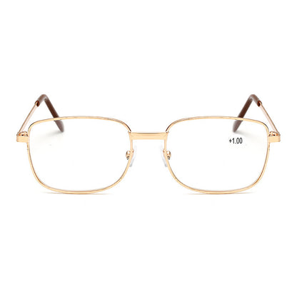 Fashion Resin Iron Foot Presbyopia Glasses