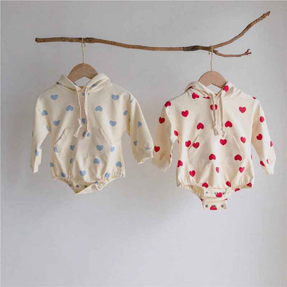 Love Bag Fart Romper Male And Female Baby Foreign Style Jumpsuit - MIQ Store