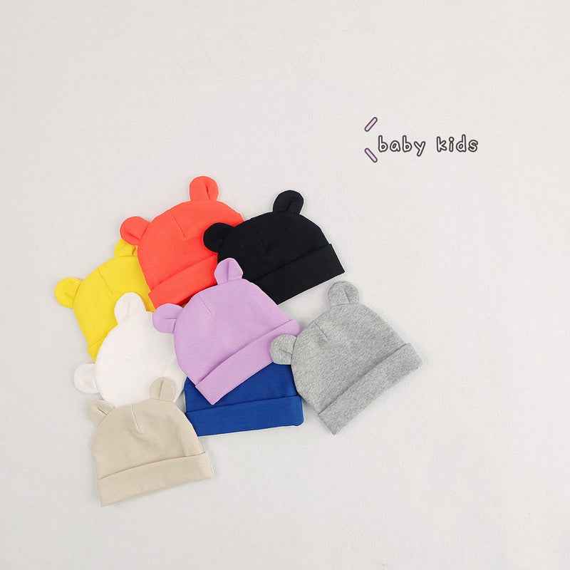 Newborn Male And Female Baby Cute Panda Ear Caps - MIQ Store