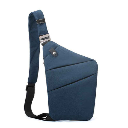 Canvas Chest Bags For Men And Women Across One Shoulder