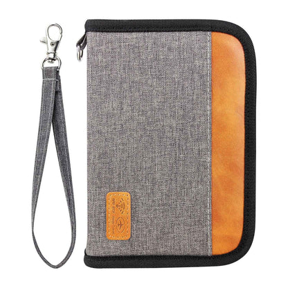Short Passport Holder Certificate Multi-functional Anti-theft Swiping