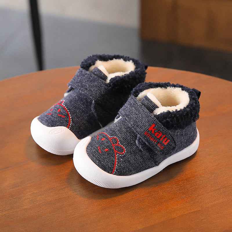 Baby Shoes Autumn And Winter New Season Models Male Baby Female Thickened - MIQ Store