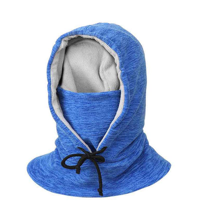 2-in-1 Hat Winter Scarf Windproof And Cold-proof Thickened Warm Cycling Riding Pullover Caps For Women Men - MIQ Store