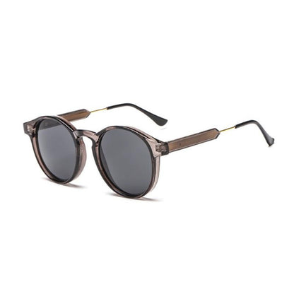 Round Frame Transparent Fashion Sunglasses