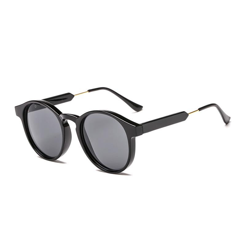 Round Frame Transparent Fashion Sunglasses