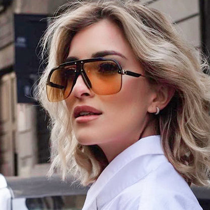Large frame sunglasses