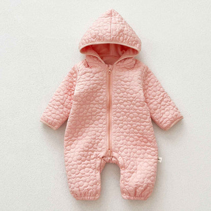Baby Autumn And Winter Rompers Warm Male And Female Baby Quilted Outer Wear - MIQ Store