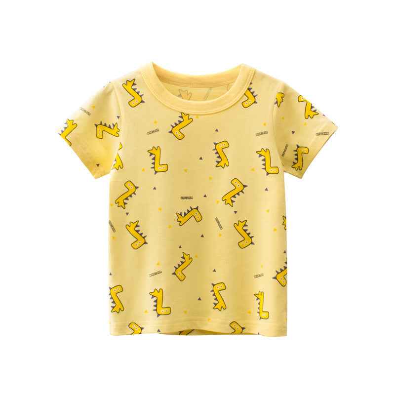 Children's Short-Sleeved T-Shirt Male Baby Clothes - MIQ Store