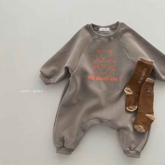 Baby long sleeve jumpsuit baby ha clothes