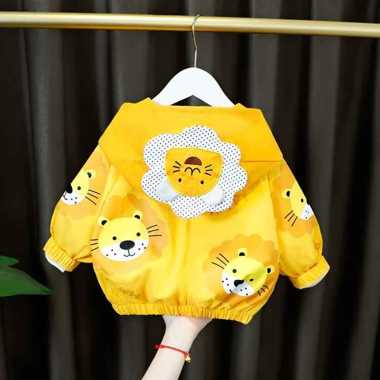 Girls All-match Casual Male Baby Female Baby Multicolor Cartoon Jacket - MIQ Store
