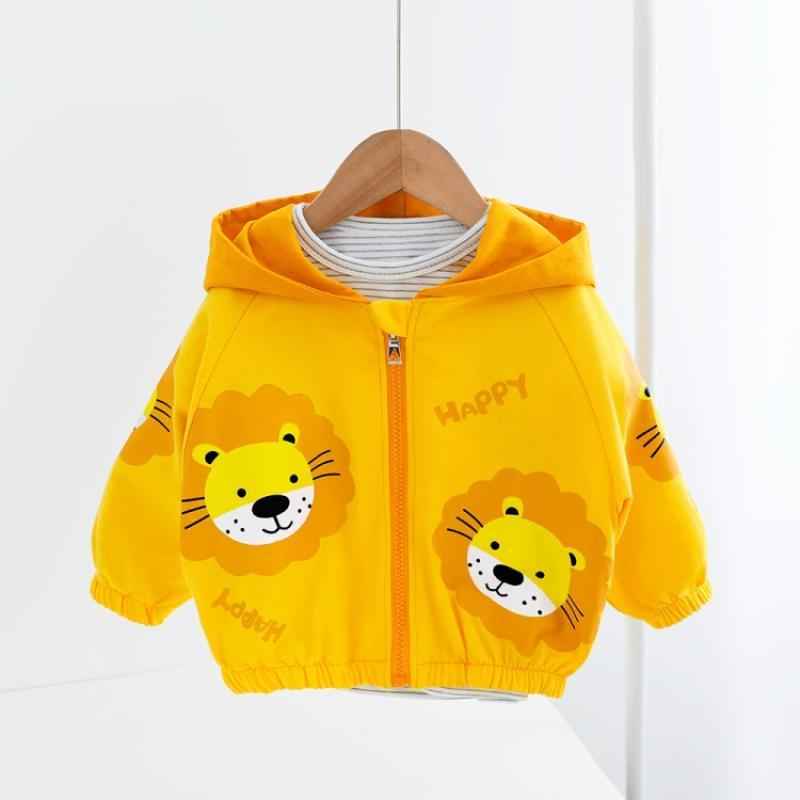 Girls All-match Casual Male Baby Female Baby Multicolor Cartoon Jacket - MIQ Store