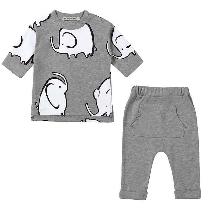 Casual Male Baby Cartoon Bodysuit - MIQ Store