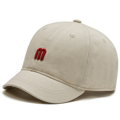 Men's And Women's Short Brim Baseball Caps