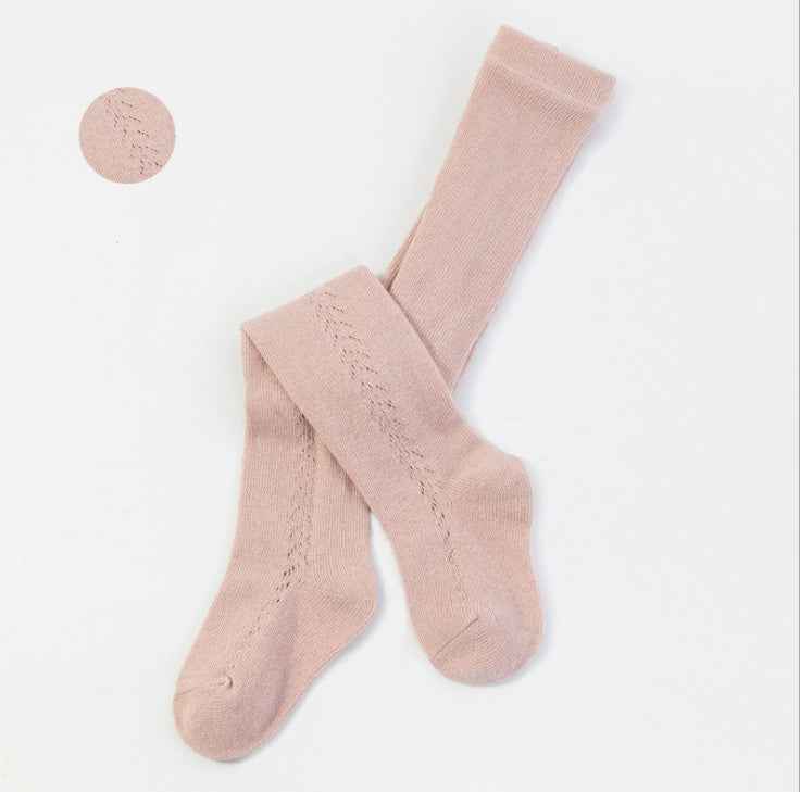 Children's Wear Hollow Tights Hole Tights Baby Tights Bottom