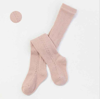 Children's Wear Hollow Tights Hole Tights Baby Tights Bottom