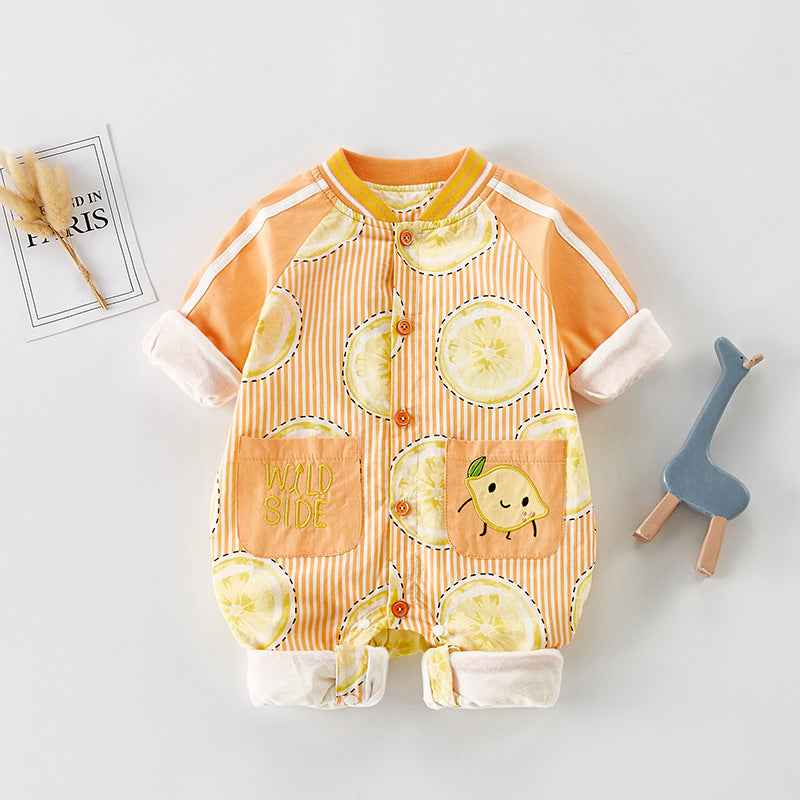 Short-Sleeved Romper Net Red Male And Female Baby Onesies - MIQ Store