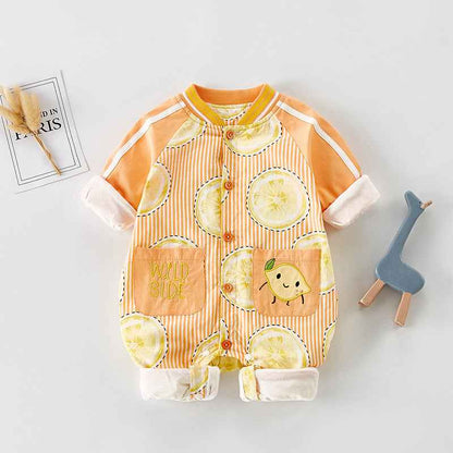 Short-Sleeved Romper Net Red Male And Female Baby Onesies - MIQ Store