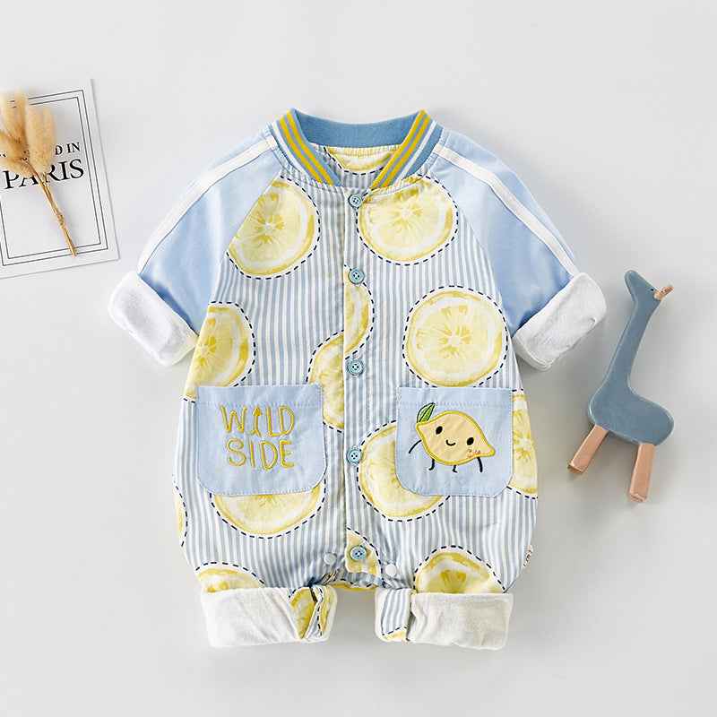 Short-Sleeved Romper Net Red Male And Female Baby Onesies - MIQ Store