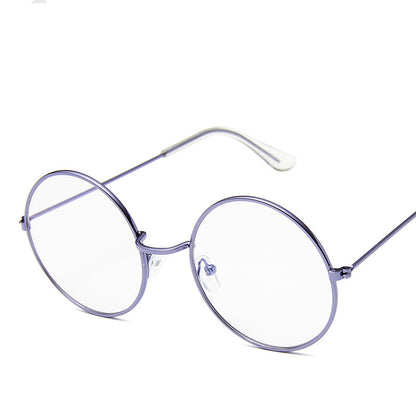 Lunettesx De Soleil Retro Pour Femmes, Effet Miroir, Style Rond Rose, Styliste De Marque, Alliage Pour Femmes,