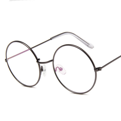 Lunettesx De Soleil Retro Pour Femmes, Effet Miroir, Style Rond Rose, Styliste De Marque, Alliage Pour Femmes,