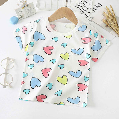 Children's Short-sleeved T-shirt cotton Baby Half-sleeved Bottoming Shirt - MIQ Store