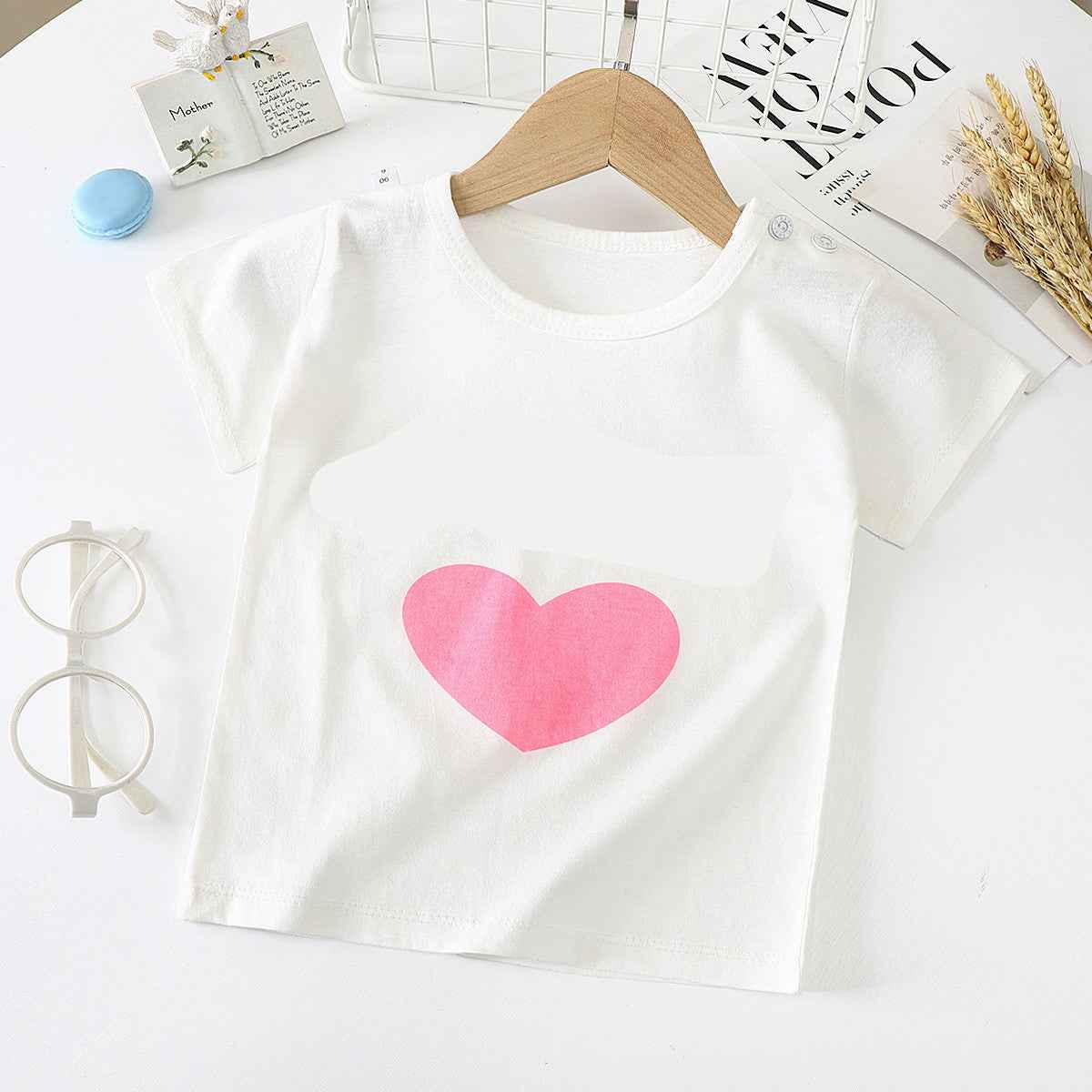 Children's Short-sleeved T-shirt cotton Baby Half-sleeved Bottoming Shirt - MIQ Store