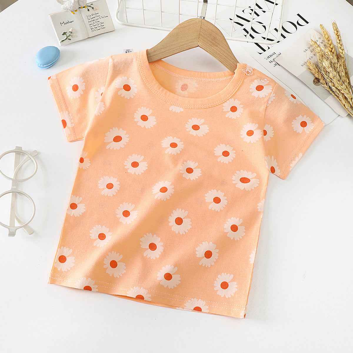 Children's Short-sleeved T-shirt cotton Baby Half-sleeved Bottoming Shirt - MIQ Store
