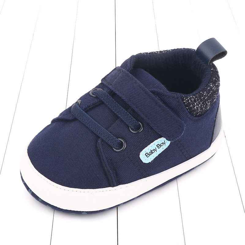 Baby Shoes Soft Sole Baby Shoes Male Baby Velcro Toddler Shoes - MIQ Store