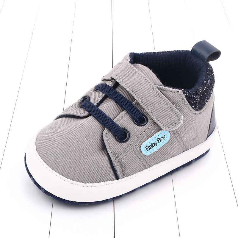 Baby Shoes Soft Sole Baby Shoes Male Baby Velcro Toddler Shoes