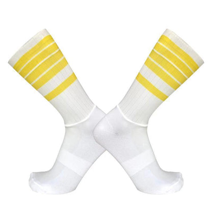 Team Version Of Aerodynamic Cycling Socks Men And Women Socks Non-Slip Silicone Cycling Socks Aero Socks