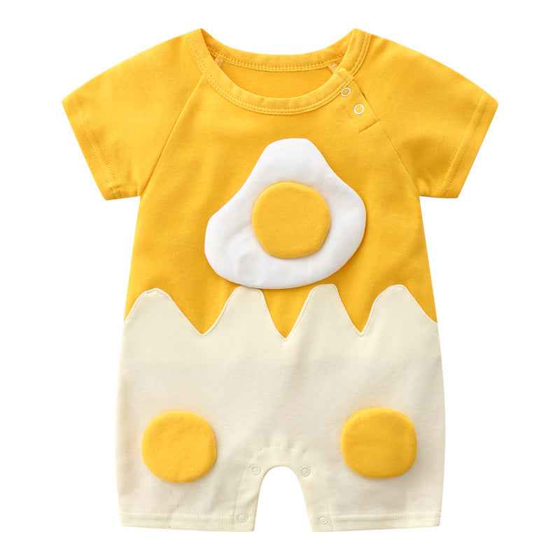 Baby Siamese Cotton 2 Months Newborn Male Short Sleeve - MIQ Store