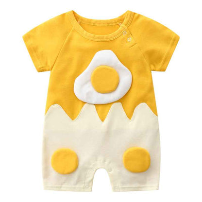 Baby Siamese Cotton 2 Months Newborn Male Short Sleeve - MIQ Store