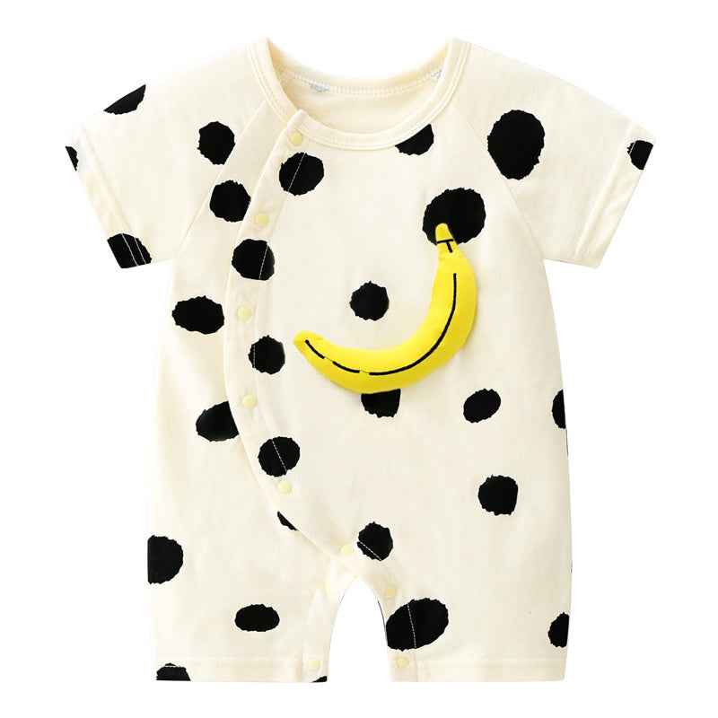 Baby Siamese Cotton 2 Months Newborn Male Short Sleeve - MIQ Store