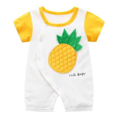 Baby Siamese Cotton 2 Months Newborn Male Short Sleeve - MIQ Store