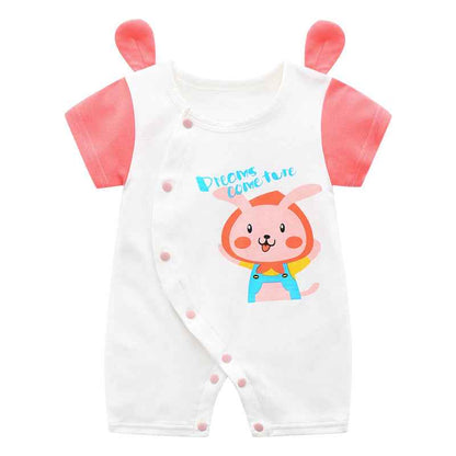Baby Siamese Cotton 2 Months Newborn Male Short Sleeve - MIQ Store