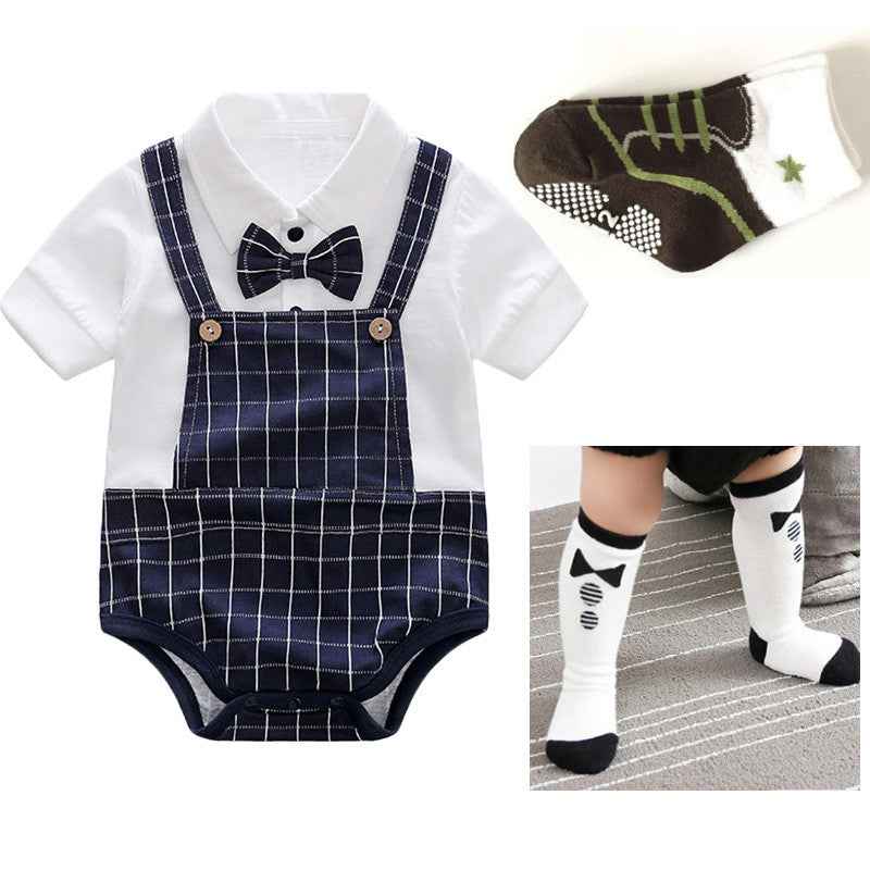 Stylish Baby Male Summer One-piece Clothes - MIQ Store