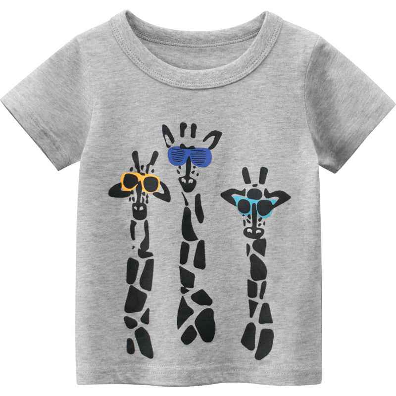 Summer Children's Short-Sleeved T-Shirt Male Baby Clothes - MIQ Store