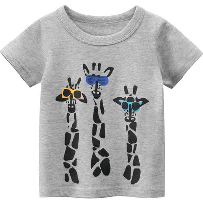 Summer Children's Short-Sleeved T-Shirt Male Baby Clothes - MIQ Store